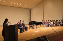 第34回演奏会の発会式 第34回演奏会の発会式